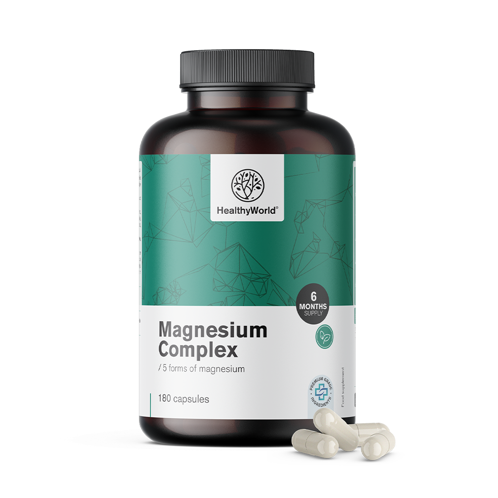Complexul de magneziu cu 5 forme de magneziu.