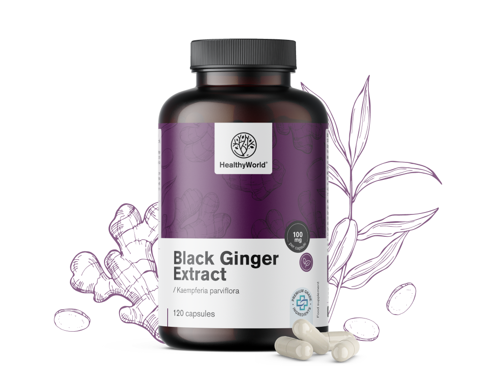 Ghimbir negru - extract