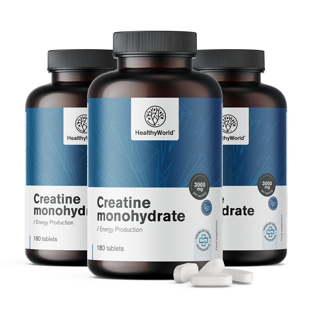 Creatină monohidrată 3000 mg