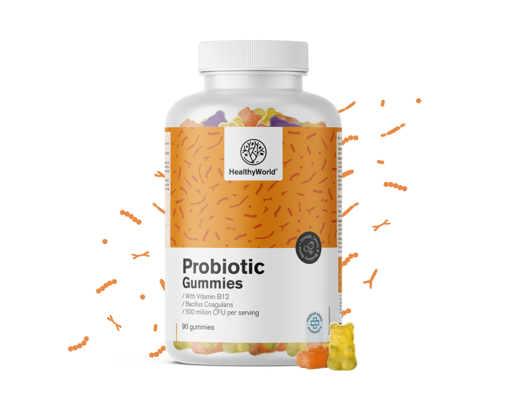 Probiotic – bomboane gumate cu culturi microbiologice