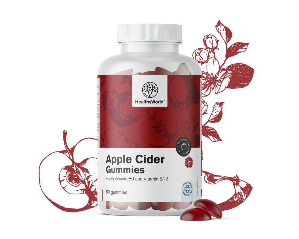 Oțet de mere 1000 mg