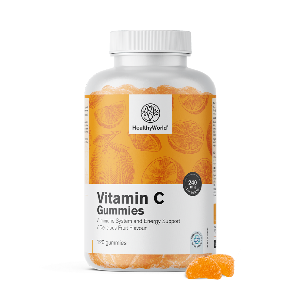 Vitamina C în bomboane de guma
