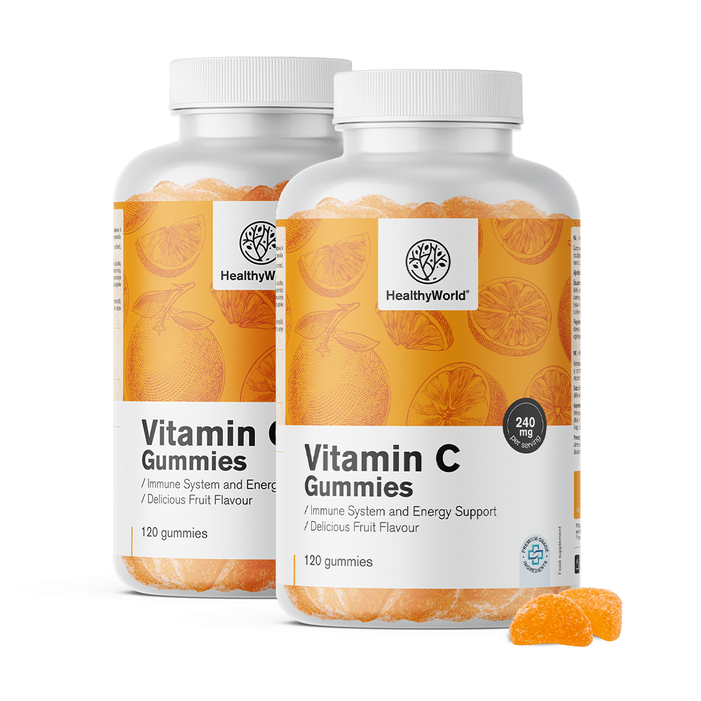 Vitamina C în bomboane de guma