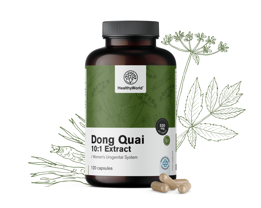 Angelica chinezească - Dong Quai 530 mg