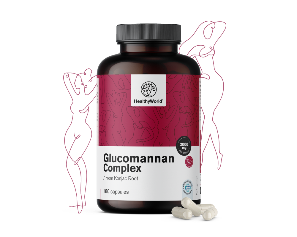Complex glucomanan 3000 mg