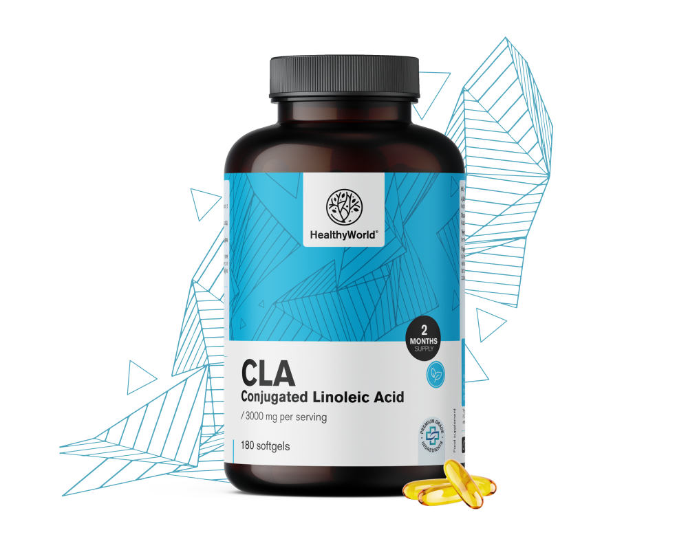 CLA 3000 mg - acid linoleic conjugat