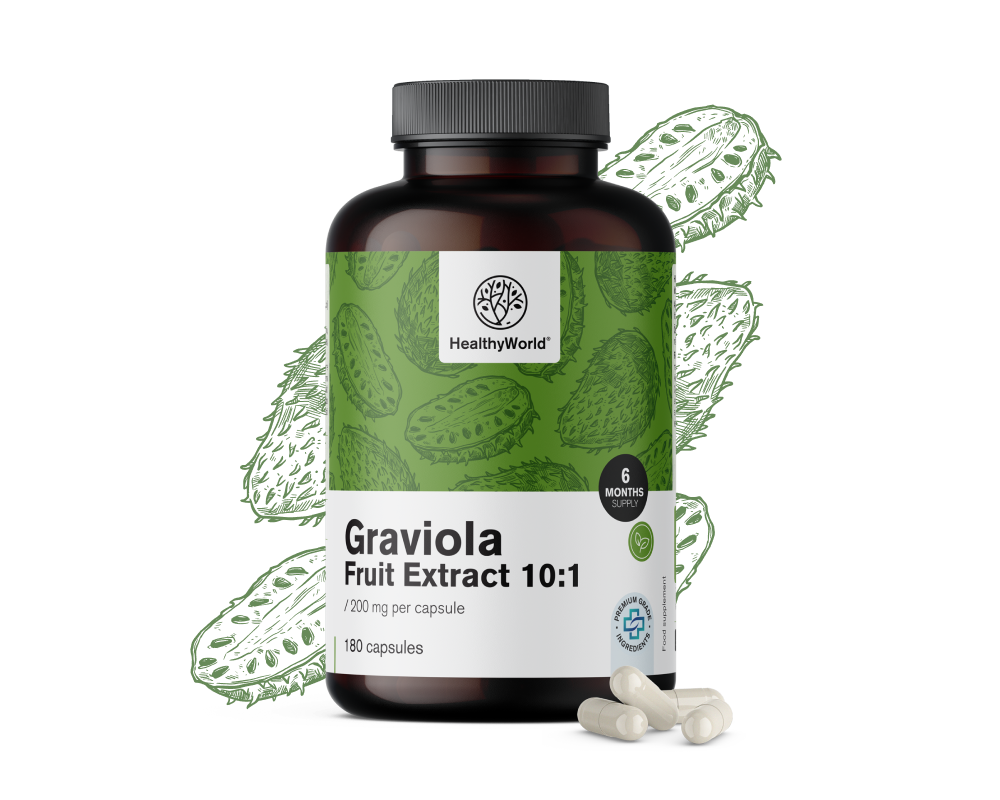 Graviola 200 mg - extract 10:1
