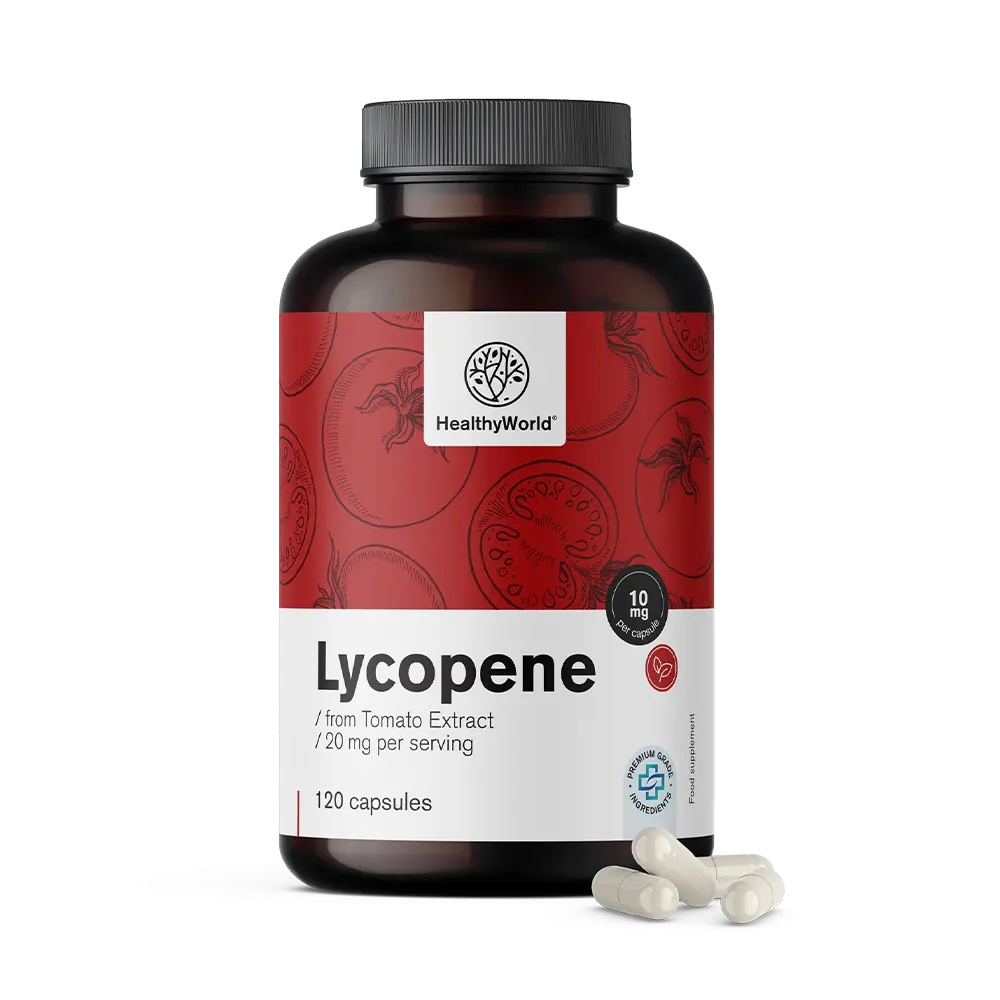Licopen 10 mg - din extract de roșii