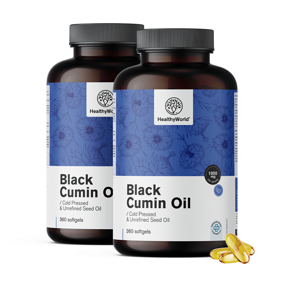 Ulei de chimen negru 1000 mg