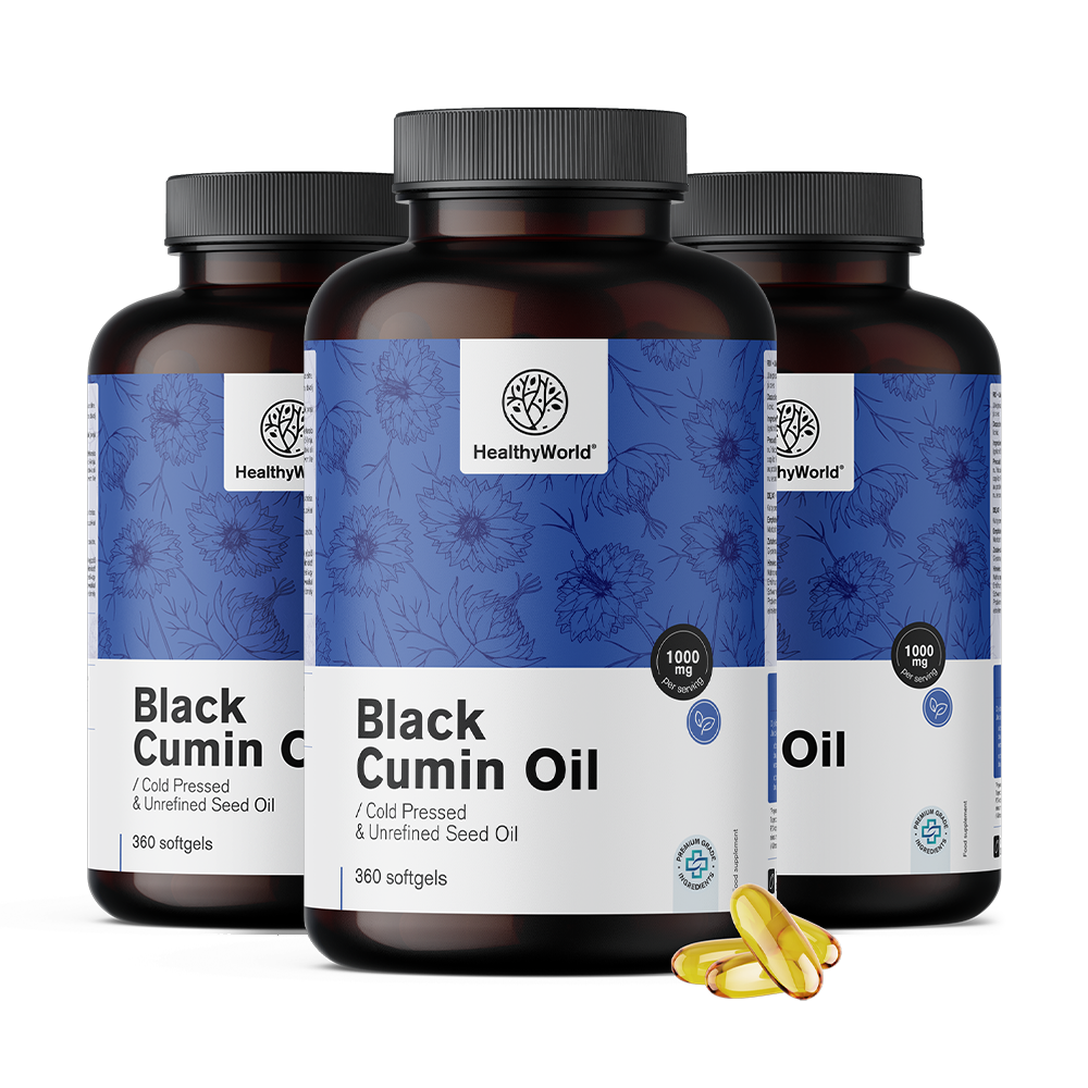Ulei de chimen negru 1000 mg