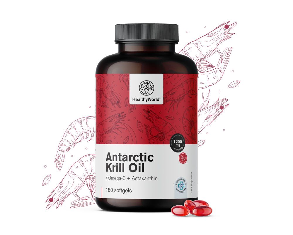 Ulei de krill 1200 mg