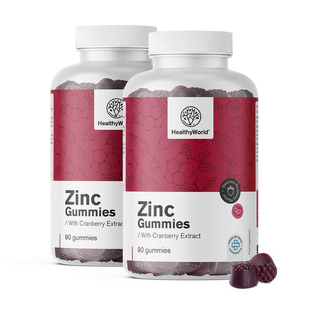 Zinc cu extract de merișoare