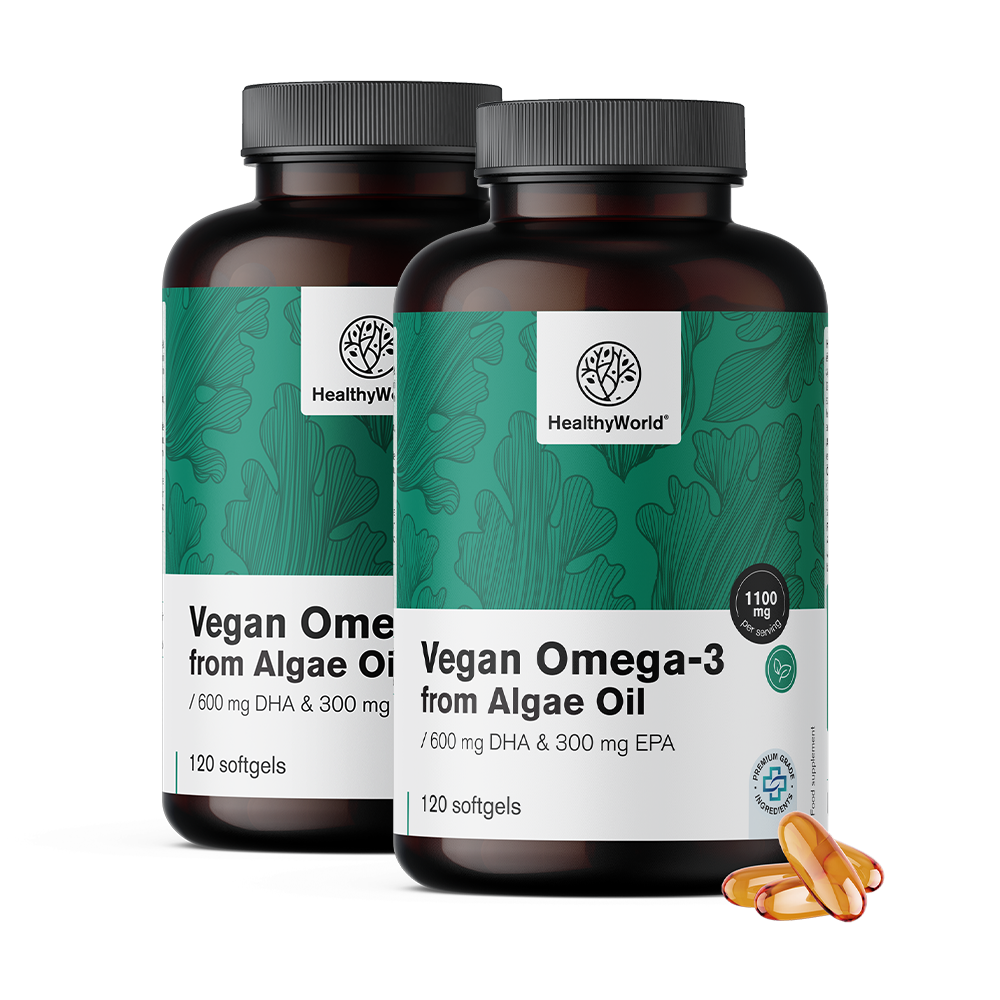 Omega-3 vegan 1100 mg - din alge