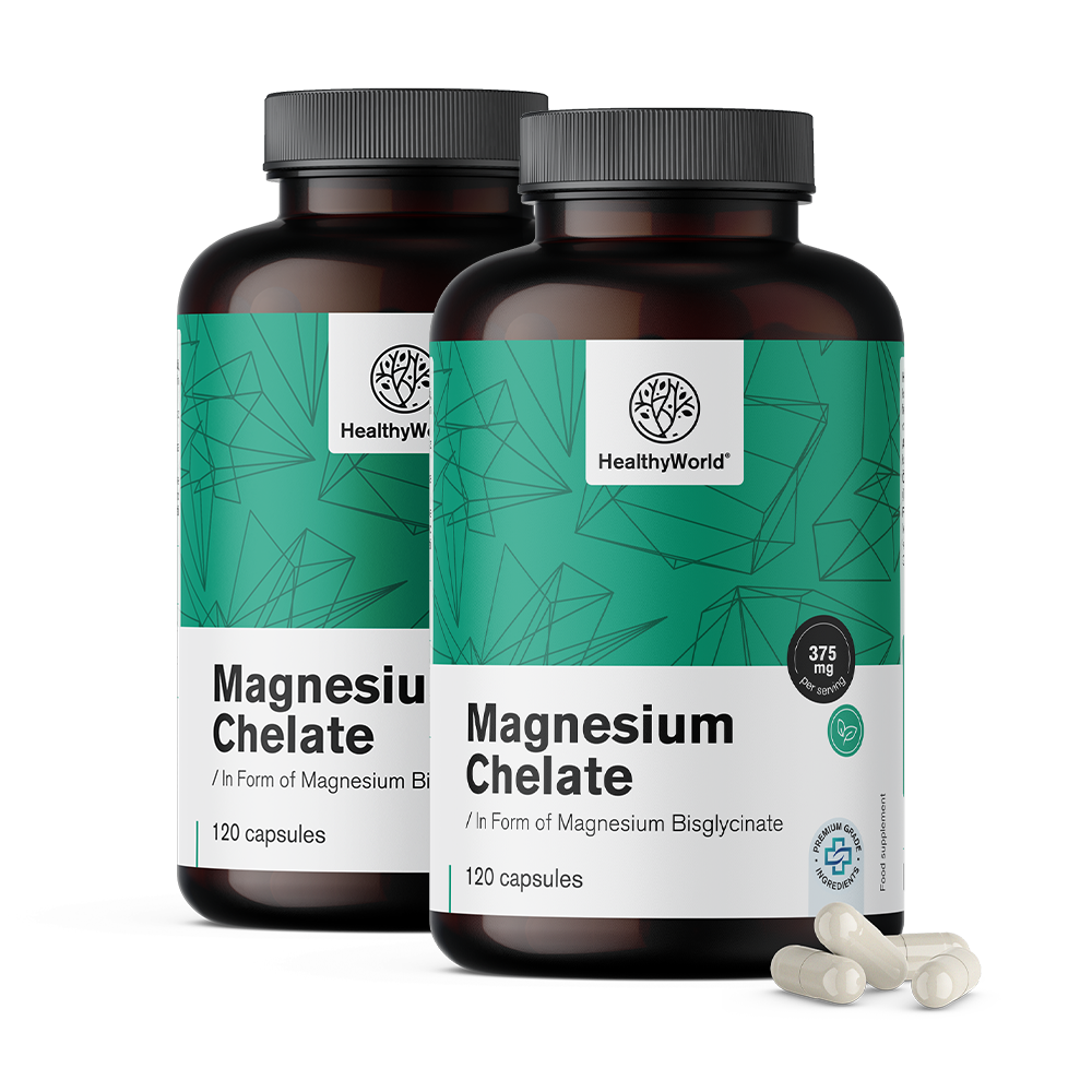 Chelat de magneziu 375 mg.