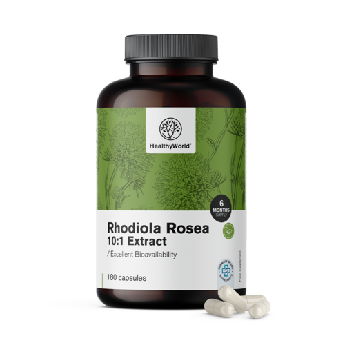 Rădăcină de trandafir 8000 mg, 180 de capsule