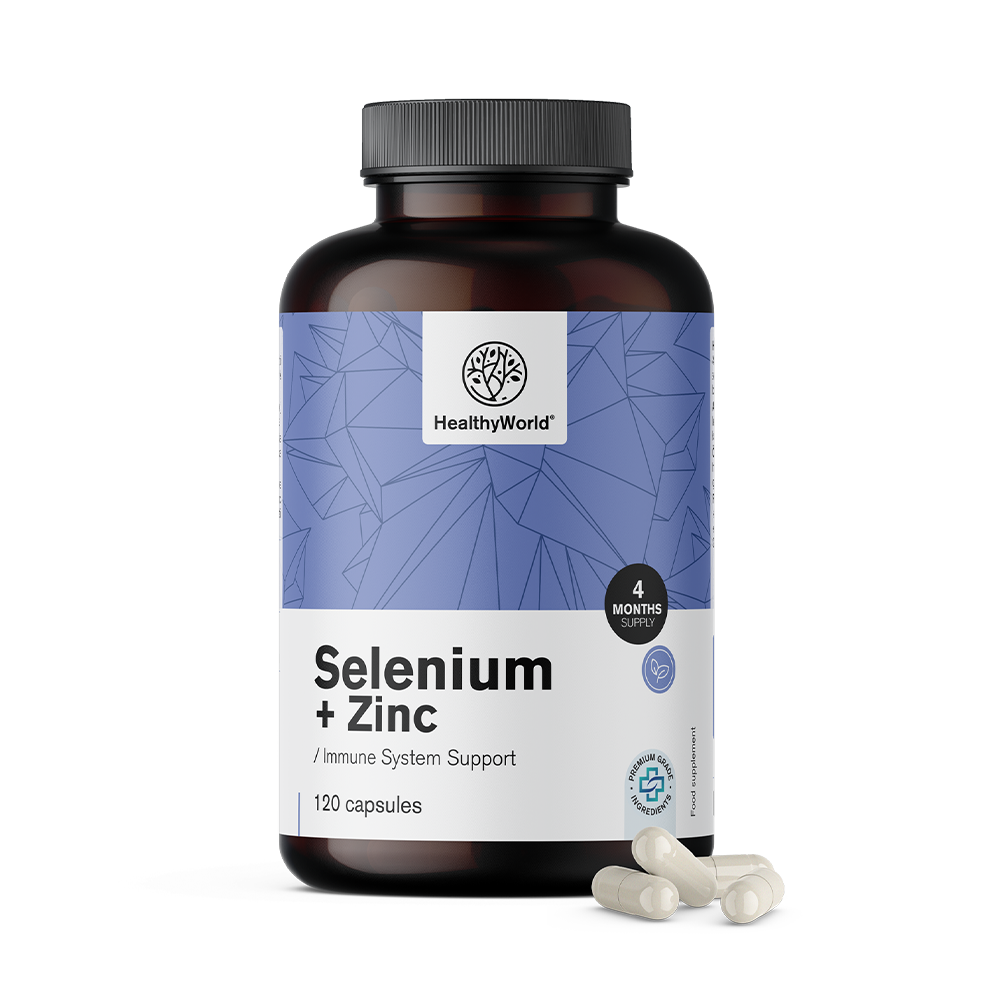 Selen + zinc.