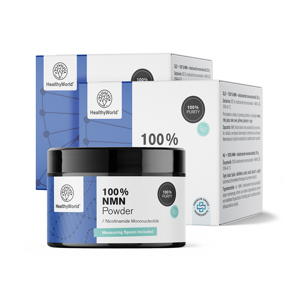 100 % NMN - nicotinamid mononucleotid.
