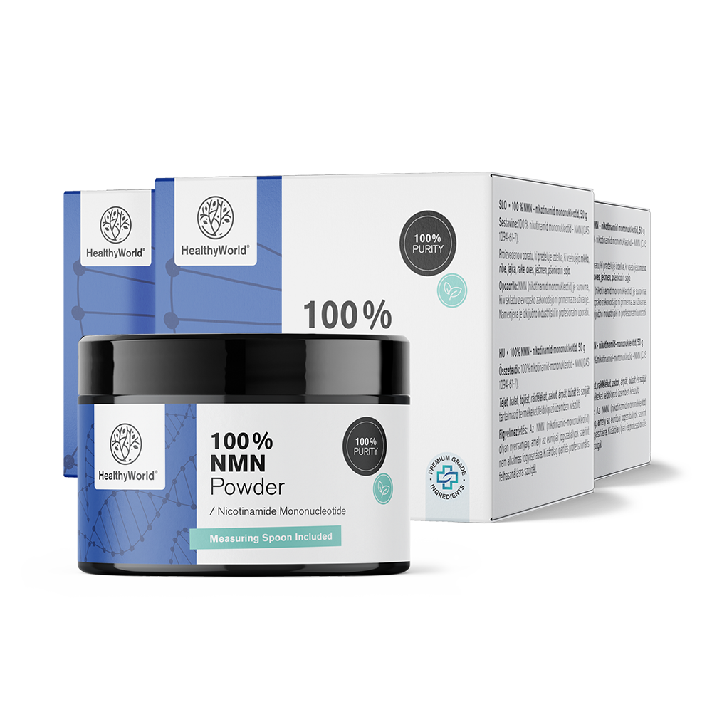100 % NMN - nicotinamid mononucleotid.