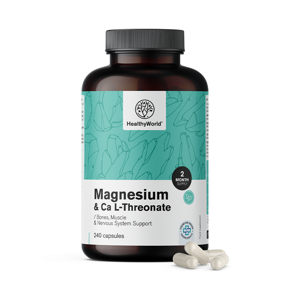 Magneziu + Calciu L-Treonat.