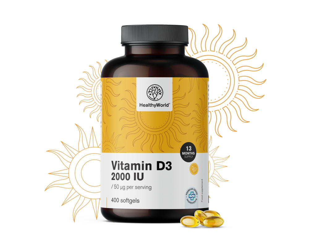 Vitamina D3 2000 UI