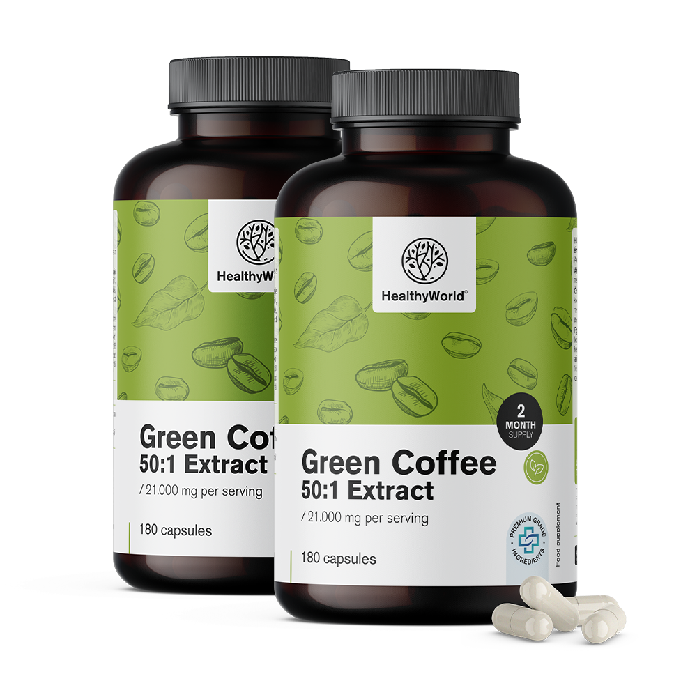 Extract de cafea verde.