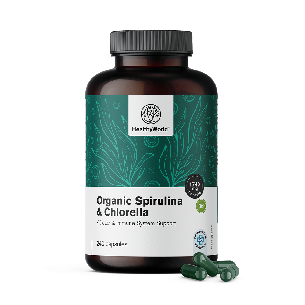 BIO Spirulina și chlorella.