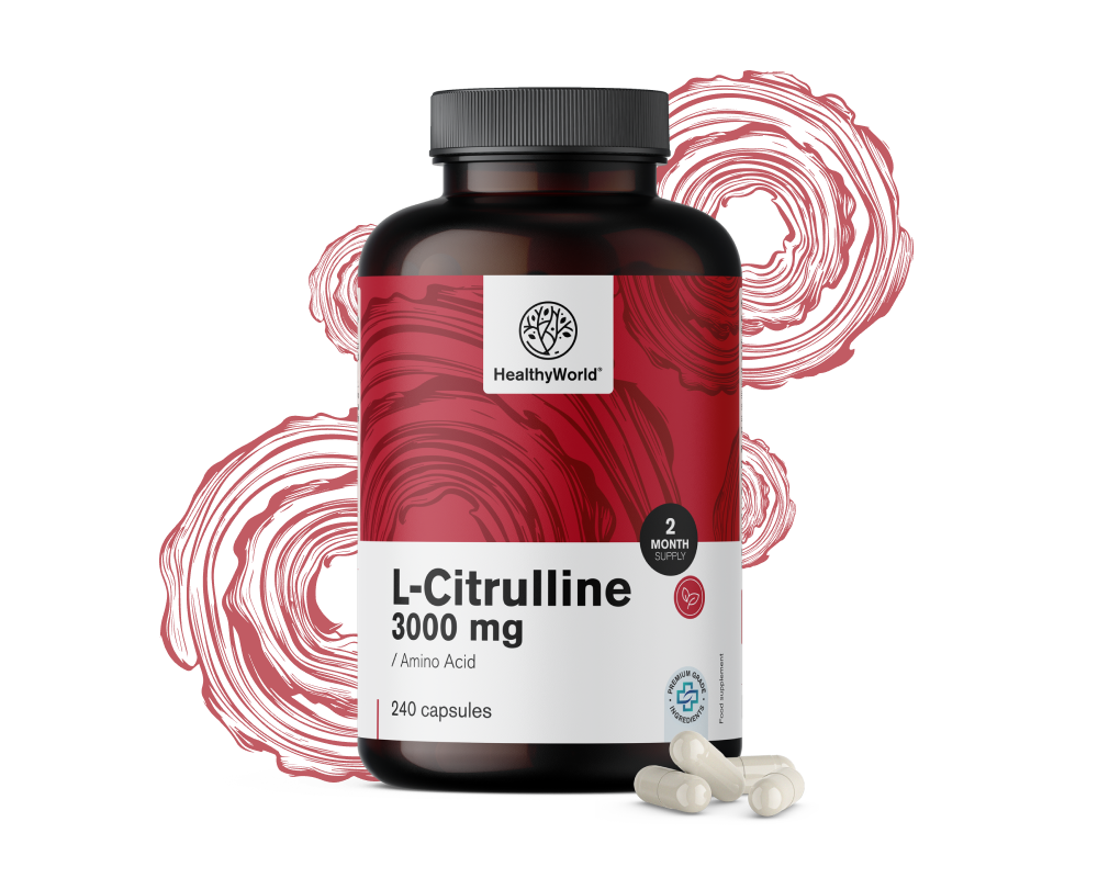 L-citrulină 3000 mg