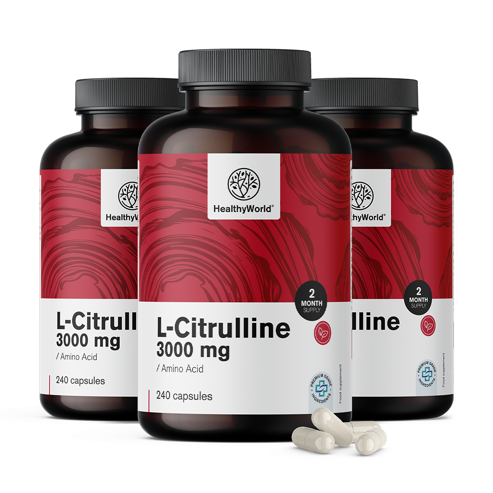 L-citrulin 3000 mg. - L-citrulina 3000 mg.