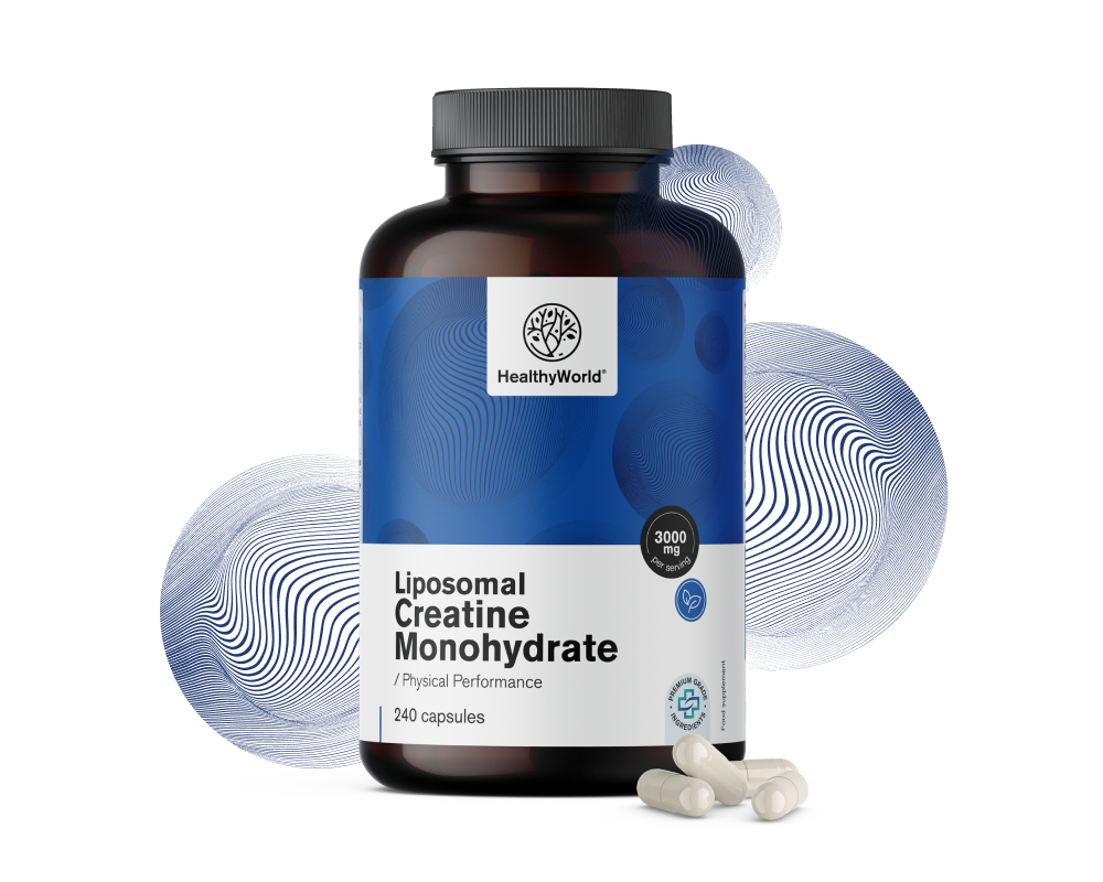 Creatină monohidrată lipozomală 3000 mg