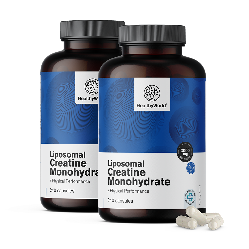 Creatin monohidrat liposomal 3000 mg.