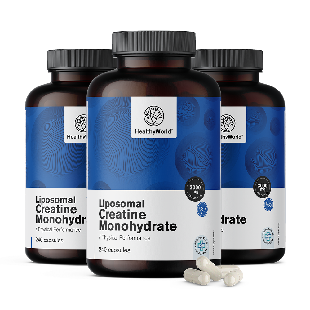 Creatină monohidrată lipozomală 3000 mg