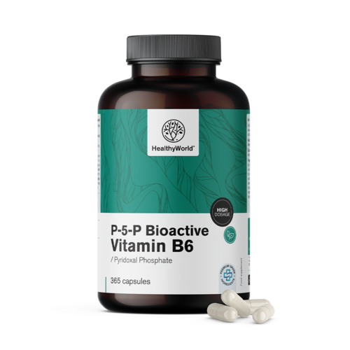 P-5-P – Vitamina B6 bioactivă, 365 de capsule