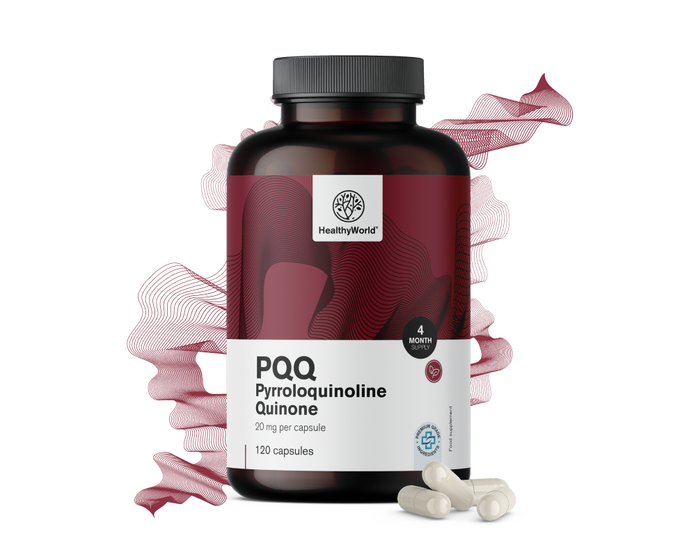 PQQ – Pirolochinolina chinona 20&nbsp;mg