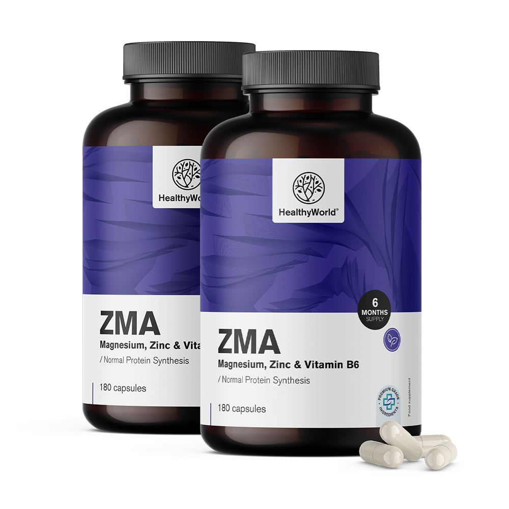ZMA – magneziu, zinc și B6