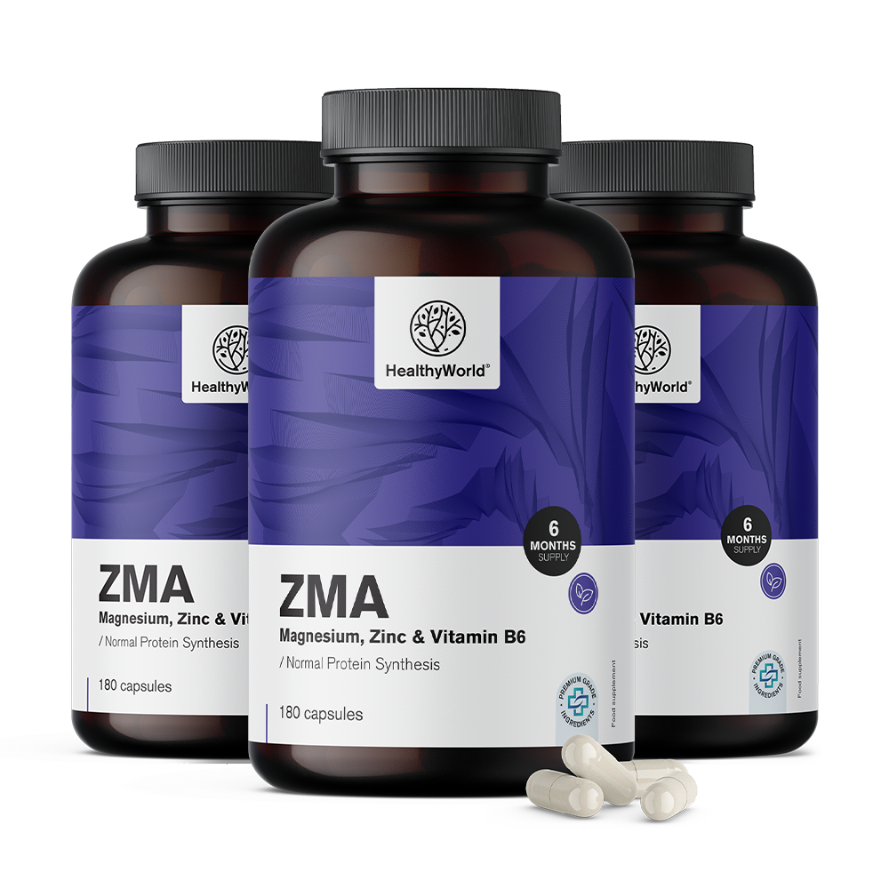 ZMA – magneziu, zinc și B6