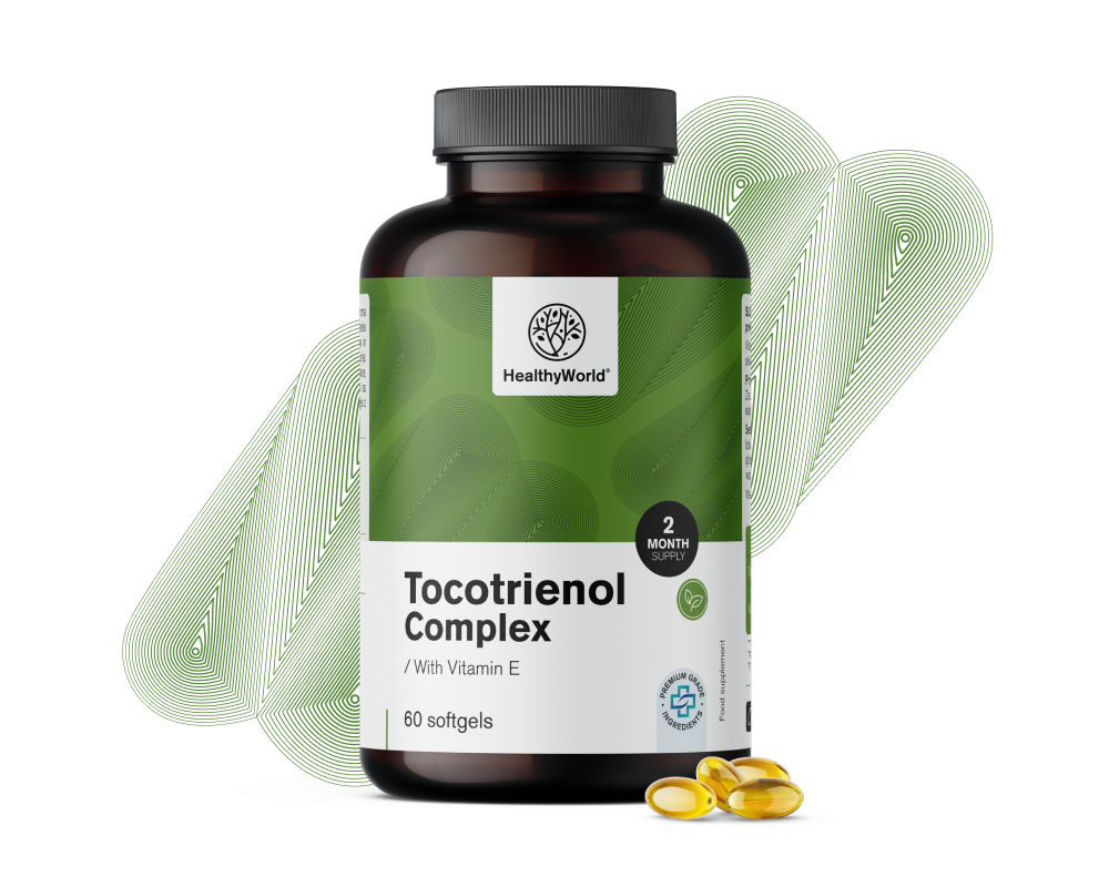 Complex de tocotrienoli cu vitamina E