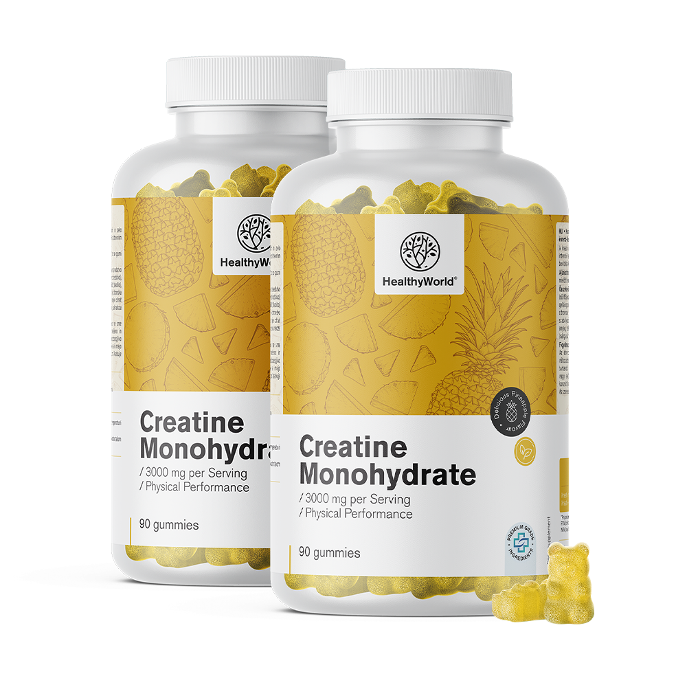 Creatină monohidrat 3000 mg – ananas