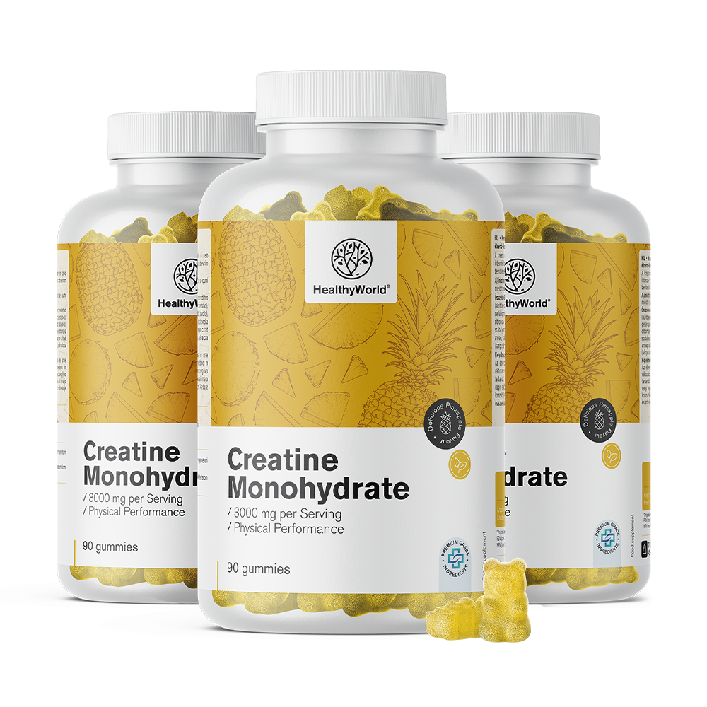 Creatină monohidrat 3000 mg – ananas