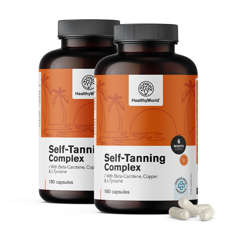Self-Tanning Complex – sprijin pentru bronzul natural
