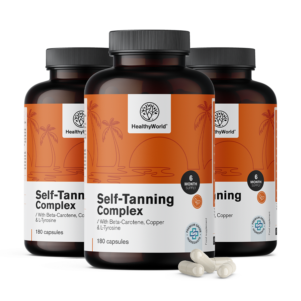 Self-Tanning Complex – sprijin pentru bronzul natural