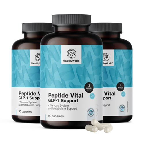 3x Peptide Vital, GLP-1 complex, total 270 de capsule