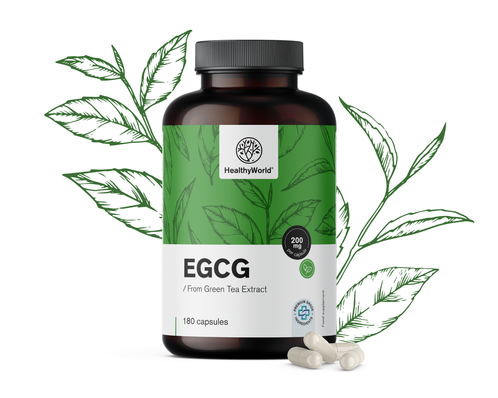 EGCG – din extract de ceai verde