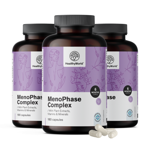 3x MenoPhase complex, total 540 de capsule