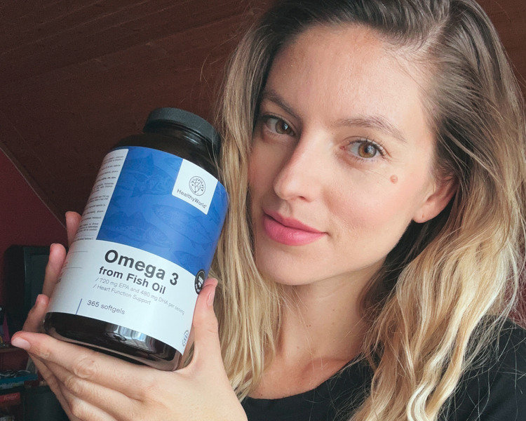 Omega-3 1000 mg – din ulei de pește